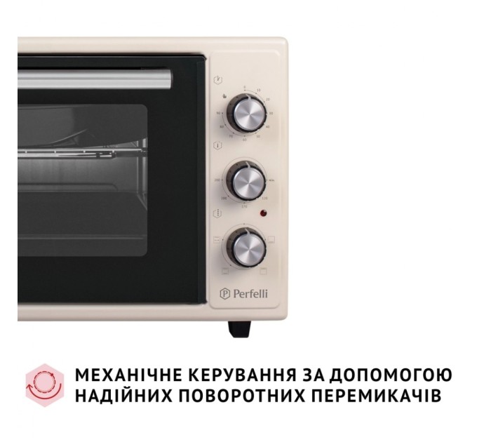 Електропіч Perfelli MIRAGE 37 IVORY