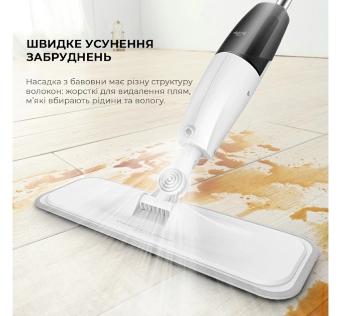 Пилосос Deerma Spray Mop White (TB500)
