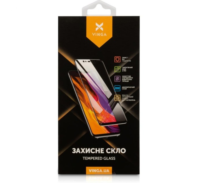 Скло захисне Vinga Xiaomi Redmi Note 9T (VGXRN9T)