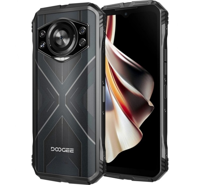 Мобільний телефон Doogee S cyber 8/256Gb Black Silver (6923740212424)