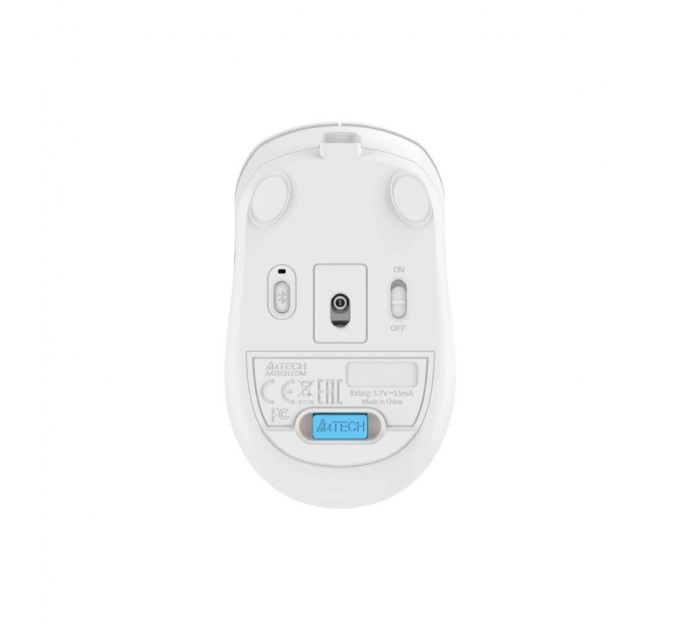 Мишка A4Tech FG10CS Air Wireless Grayish White (4711421992091)