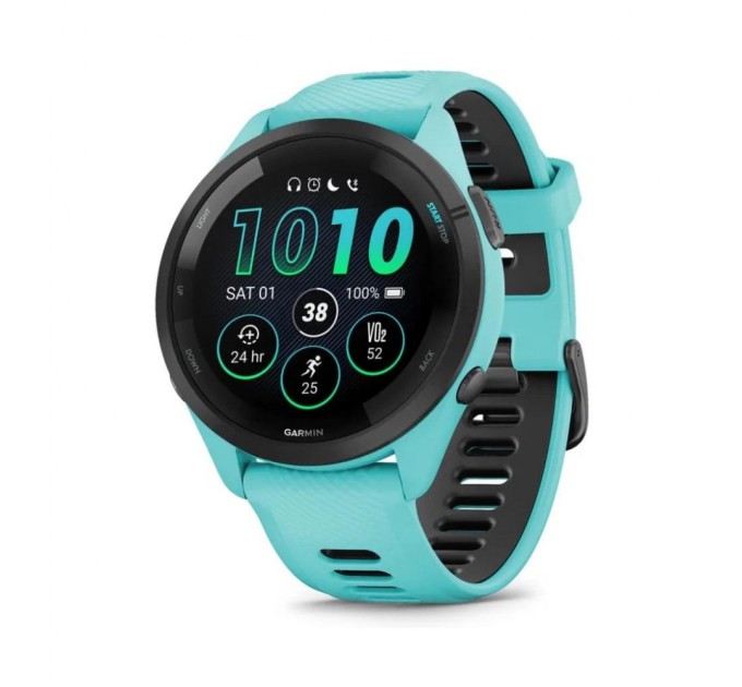 Смарт-годинник Garmin Forerunner 265, Aqua, GPS (010-02810-12)