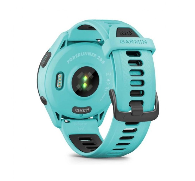 Смарт-годинник Garmin Forerunner 265, Aqua, GPS (010-02810-12)