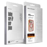 Чохол до мобільного телефона Armorstandart Unit MagSafe SE Apple iPhone 14 Pro Max Orange Black (ARM75376)