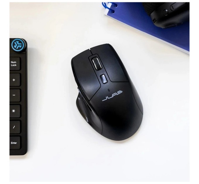 Мишка Jlab JBuds Mouse Wireless/Bluetooth Black (IEUMJBMOUSERBLK124)