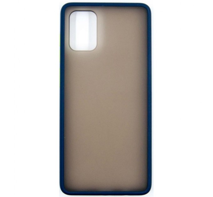 Чохол до мобільного телефона Dengos Samsung Galaxy A71 (blue) (DG-TPU-MATT-35)