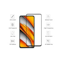 Скло захисне Drobak Poco M3 Pro Black Frame A+ (494910)