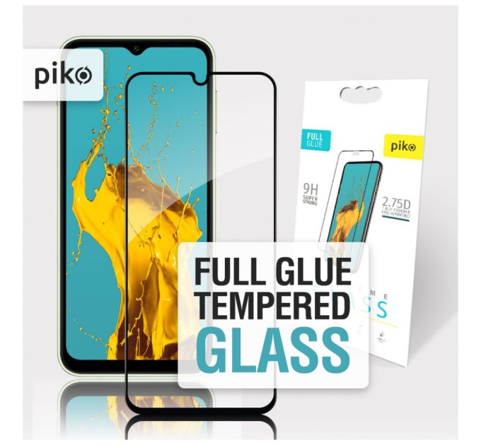 Стекло защитное Piko Full Glue Samsung A14 (1283126559785)