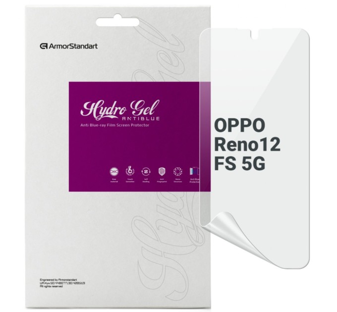 Плівка захисна Armorstandart Anti-Blue OPPO Reno12 FS 5G (ARM80054)