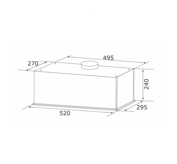 Вытяжка кухонная GRANADO Palamos 1613-1200 White glass (GCH466355)