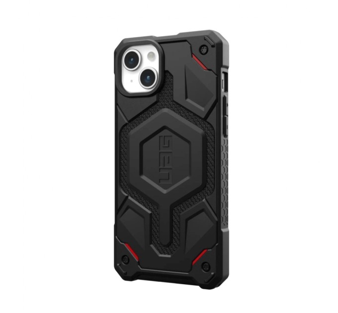 Чехол для мобильного телефона UAG Apple iPhone 15 Plus Monarch Pro Magsafe, Kevlar Black (114220113940)