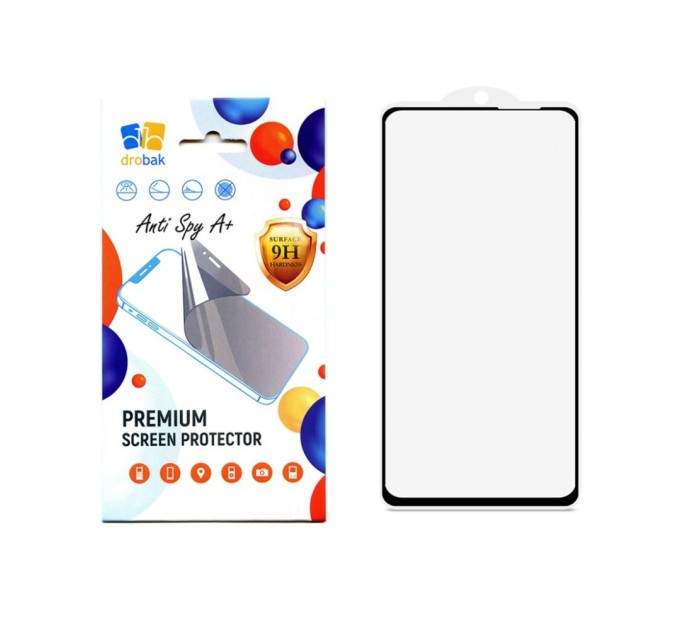 Скло захисне Drobak Anty Spy Samsung Galaxy A54 (Black) (535337)