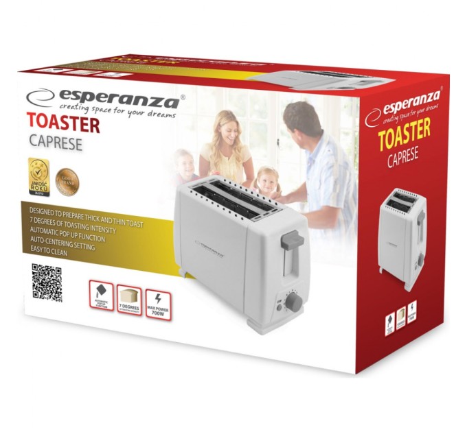 Тостер Esperanza EKT001