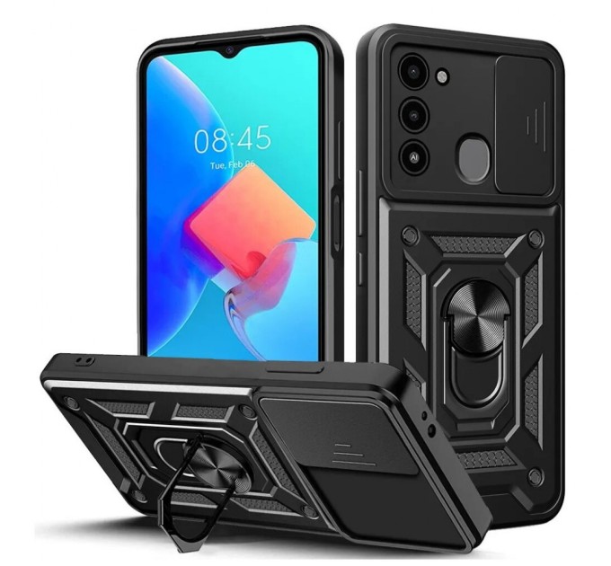 Чохол до мобільного телефона BeCover Military Tecno Spark Go 2022 (KG5m) Black (710447)