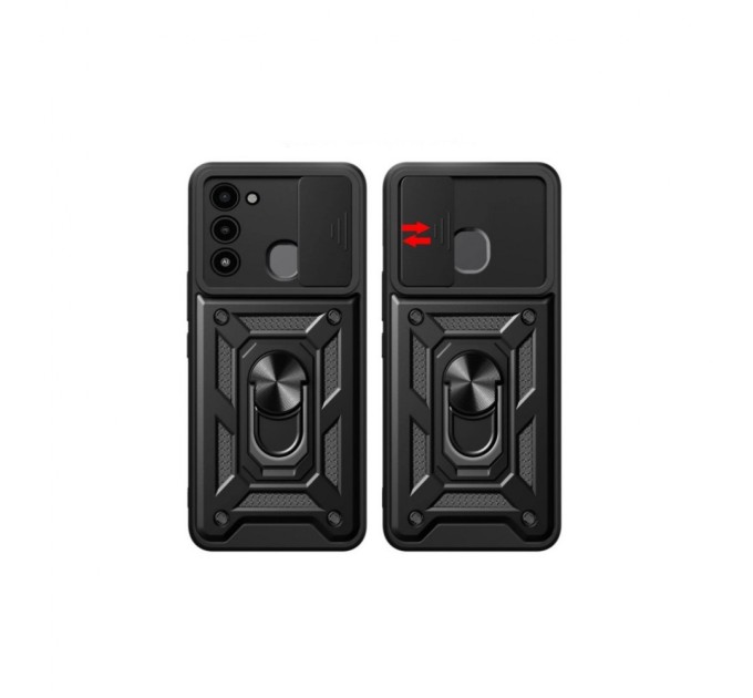 Чохол до мобільного телефона BeCover Military Tecno Spark Go 2022 (KG5m) Black (710447)