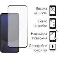 Чохол до мобільного телефона Dengos Samsung Galaxy S24 FE Matte + glass (Black) (DG-KM-117)