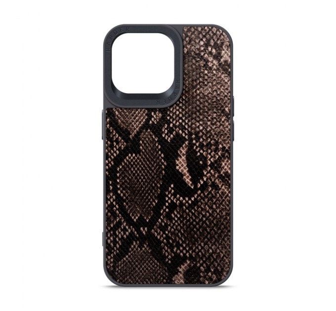 Чохол до мобільного телефона Harder Genuine Snake Apple iPhone 14 Pro Max Black (ARM76792)