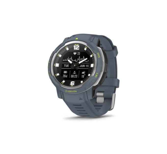 Смарт-годинник Garmin Instinct Crossover, Blue Granite (010-02730-04)