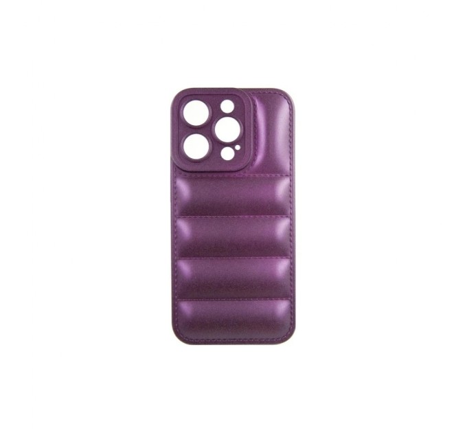 Чохол до мобільного телефона Dengos iPhone 15 Pro Case + Glass (Purple) (DG-KM-81)