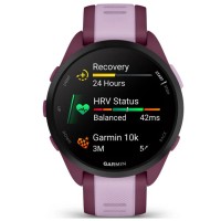 Смарт-годинник Garmin Forerunner 165 Music, GPS, WiFi, Berry/Lilac, GPS (010-02863-33)