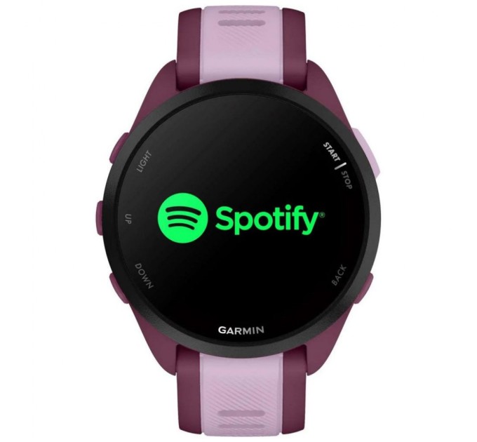 Смарт-годинник Garmin Forerunner 165 Music, GPS, WiFi, Berry/Lilac, GPS (010-02863-33)