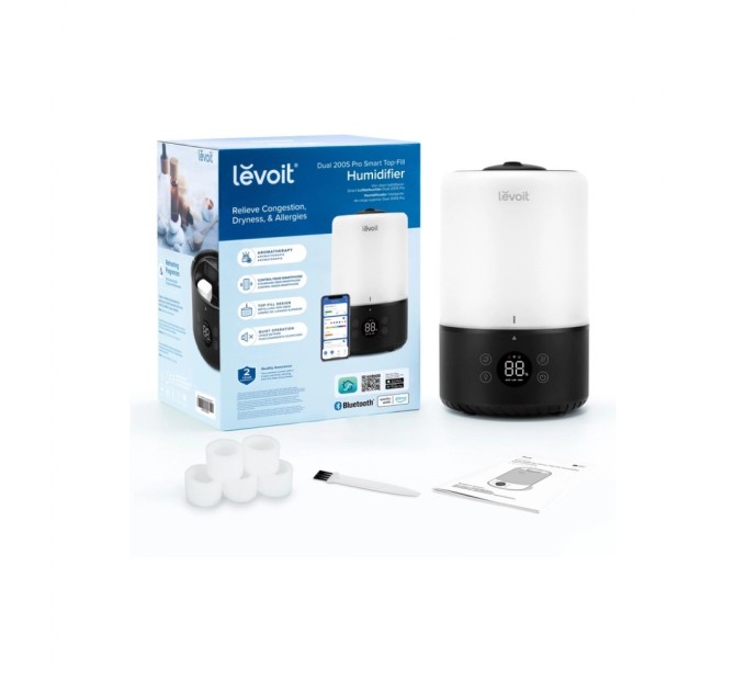 Зволожувач повітря Levoit Dual 200S Pro Smart Top-Fill LUH-D301S-KEUR (HEAPHULVSEU0079Y)
