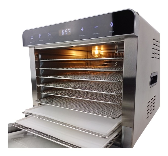 Сушка для овочів та фруктів Tekhniko DH-08D-SS