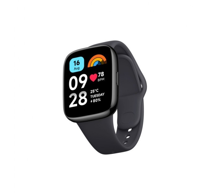 Смарт-годинник Xiaomi Redmi Watch 3 Active Black (BHR7266GL)