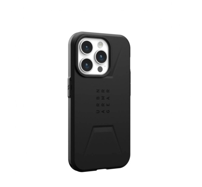 Чехол для мобильного телефона UAG Apple iPhone 15 Pro Civilian Magsafe, Black (114275114040)