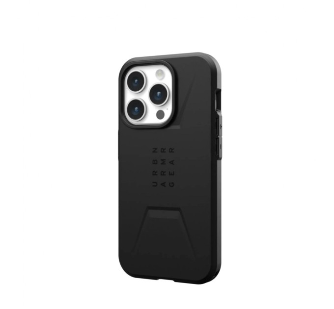 Чехол для мобильного телефона UAG Apple iPhone 15 Pro Civilian Magsafe, Black (114275114040)