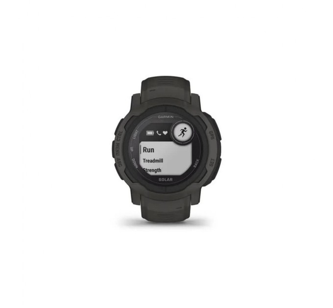 Смарт-годинник Garmin Instinct 2, Solar, Graphite, GPS (010-02627-00)