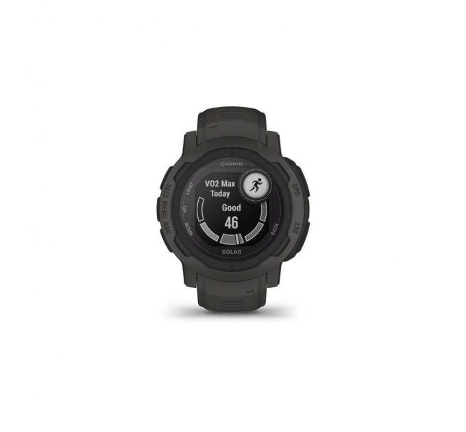 Смарт-годинник Garmin Instinct 2, Solar, Graphite, GPS (010-02627-00)