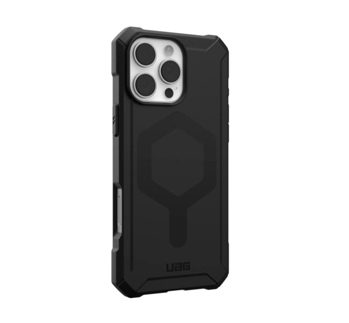 Чохол до мобільного телефона UAG iPhone 16 Pro Max Essential Armor Magsafe Black (114449114040)