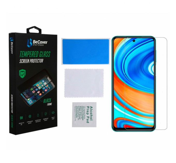 Скло захисне BeCover Xiaomi Poco M4 Pro 5G / Redmi Note 11T 5G Crystal Clear Glas (707042)