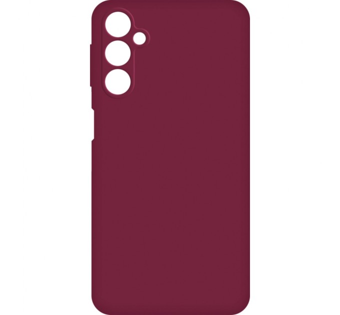 Чохол до мобільного телефона MAKE Samsung A24 Silicone Dark Red (MCL-SA24DR)