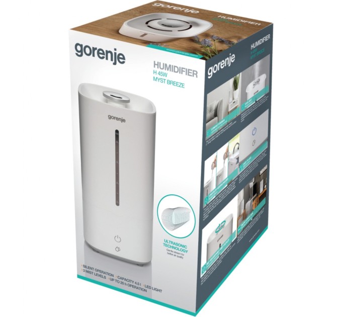 Зволожувач повітря Gorenje H 45 W