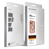 Чохол до мобільного телефона Armorstandart Unit MagSafe SE Apple iPhone 15 Orange Black (ARM75360)