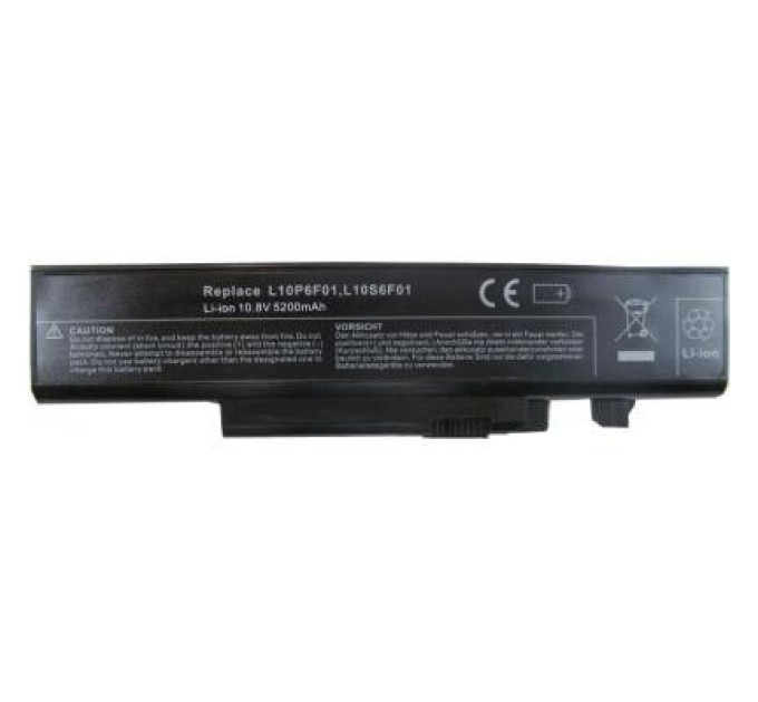 Акумулятор до ноутбука Lenovo IdeaPad Y470 L10S6Y02 5200mAh 6cell 11.1V Li-ion AlSoft (A41776)