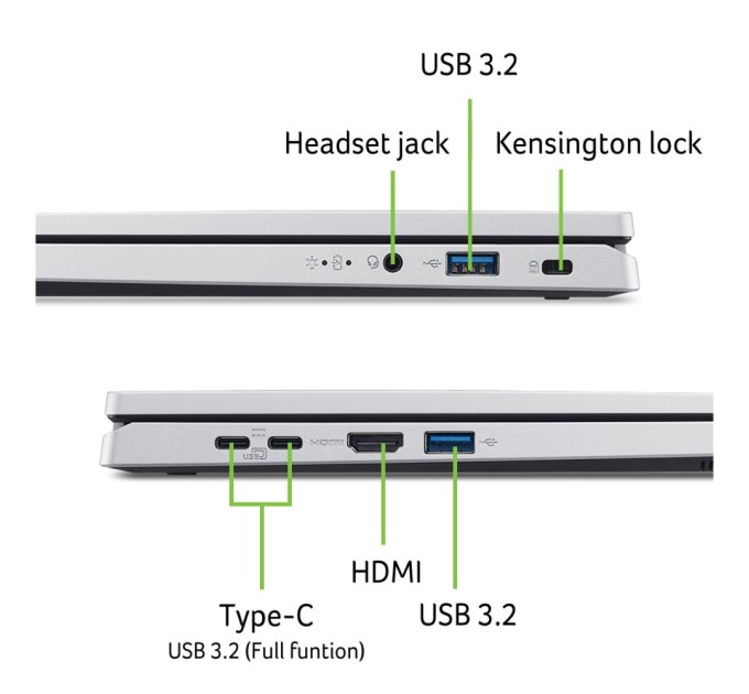 Ноутбук Acer Aspire Go 14 AG14-32P-39ZR (NX.J3QEU.005)