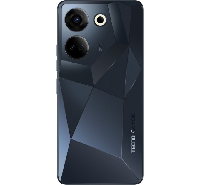 Мобільний телефон Tecno CK7n (Camon 20 Pro 8/256Gb) Predawn Black (4895180799792)