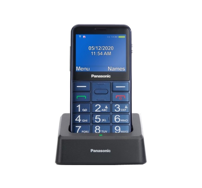 Мобільний телефон Panasonic KX-TU155 Blue (KX-TU155EXCN)