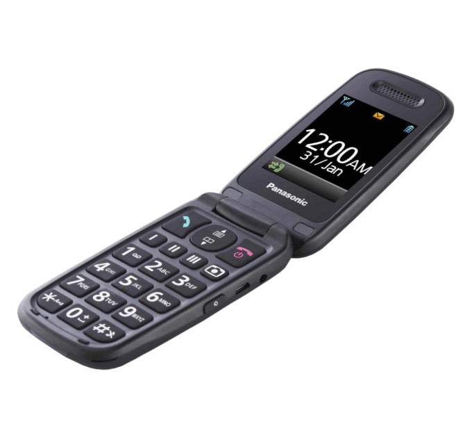 Мобільний телефон Panasonic KX-TU446 Black (KX-TU446EXB)