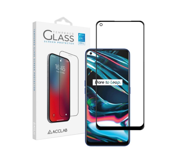 Скло захисне ACCLAB Full Glue Realme 7 Pro (1283126508486)