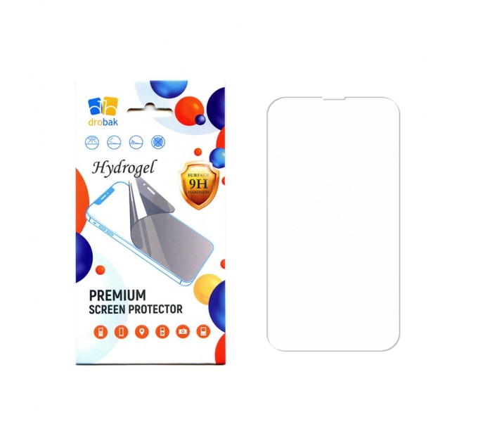 Плівка захисна Drobak Hydrogel Apple iPhone 15 Pro Max (292915)