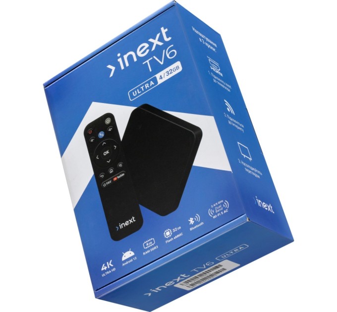 Медіаплеєр iNeXT TV6 Ultra