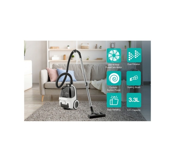Пилосос Gorenje VC 2201 G4AEW (VC2201G4AEW)