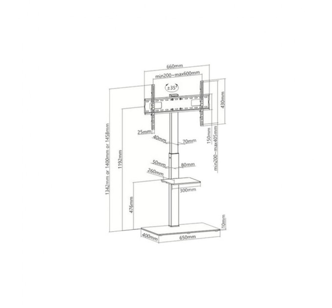 Кронштейн HiSmart HS081218