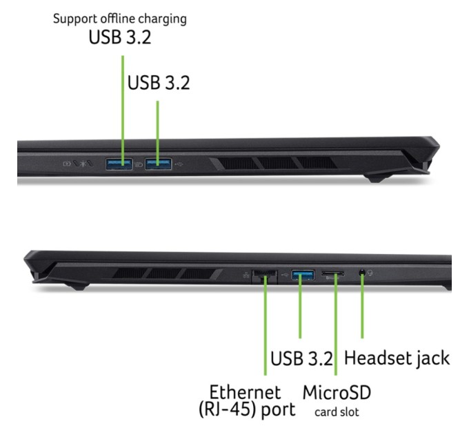 Ноутбук Acer Nitro V 16S ANV16S-71 (NH.U29EU.004)