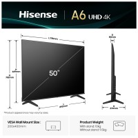 Телевізор Hisense 50A6Q