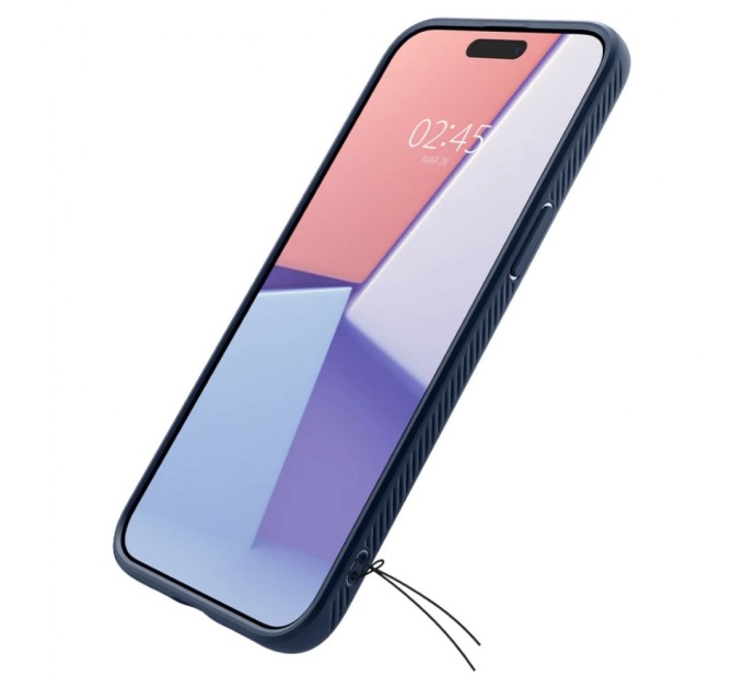 Чехол для мобильного телефона Spigen Apple iPhone 15 Pro Liquid Air Navy Blue (ACS06705)